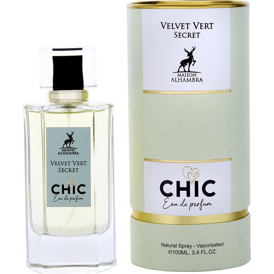 Ladies Chic Velvet Vert Secret - Maison Alhambra