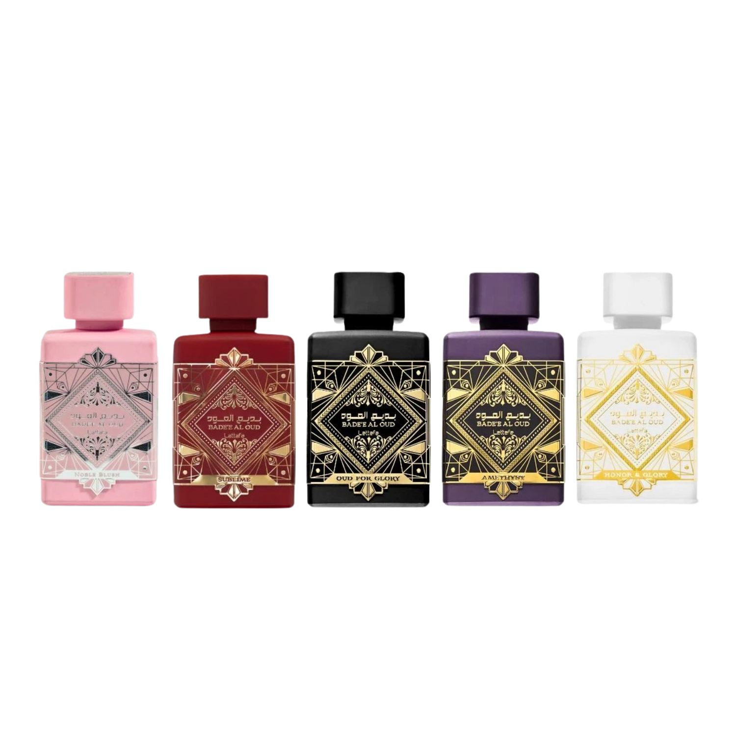 Badee Al Oud Collection 5 x 5ml - Lattafa