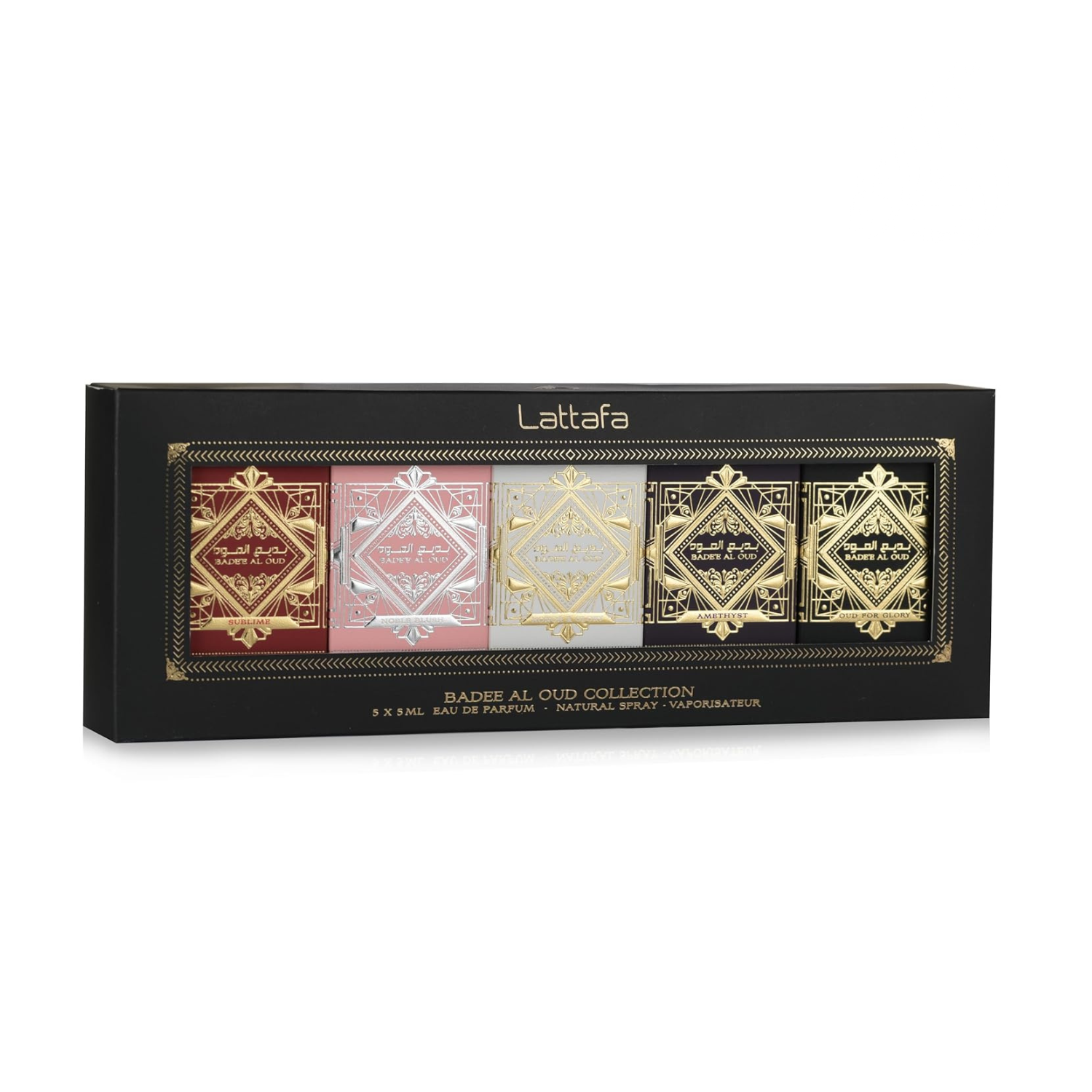 Badee Al Oud Collection 5 x 5ml - Lattafa