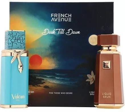 Dusk Till Dawn Gift Set - French Avenue ( Liquid Brun & Vulcan Feu 2x100ML )