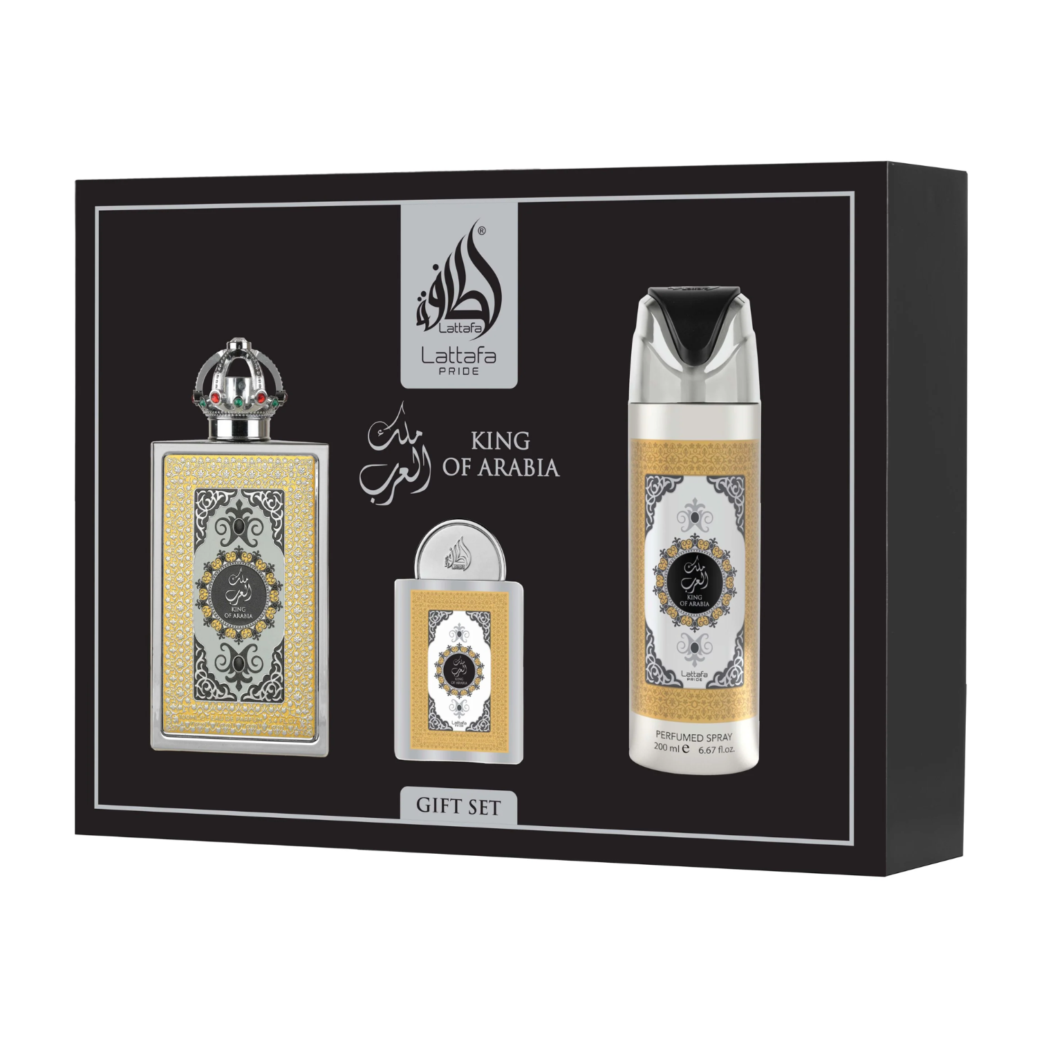 King of Arabia - Lattafa Pride (3 Pcs Gift Set)