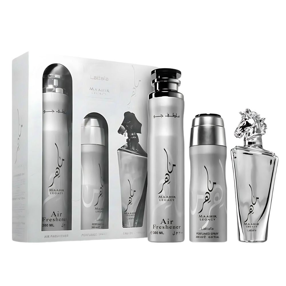 Maahir Legacy  - Lattafa (3 Pcs Gift Set)