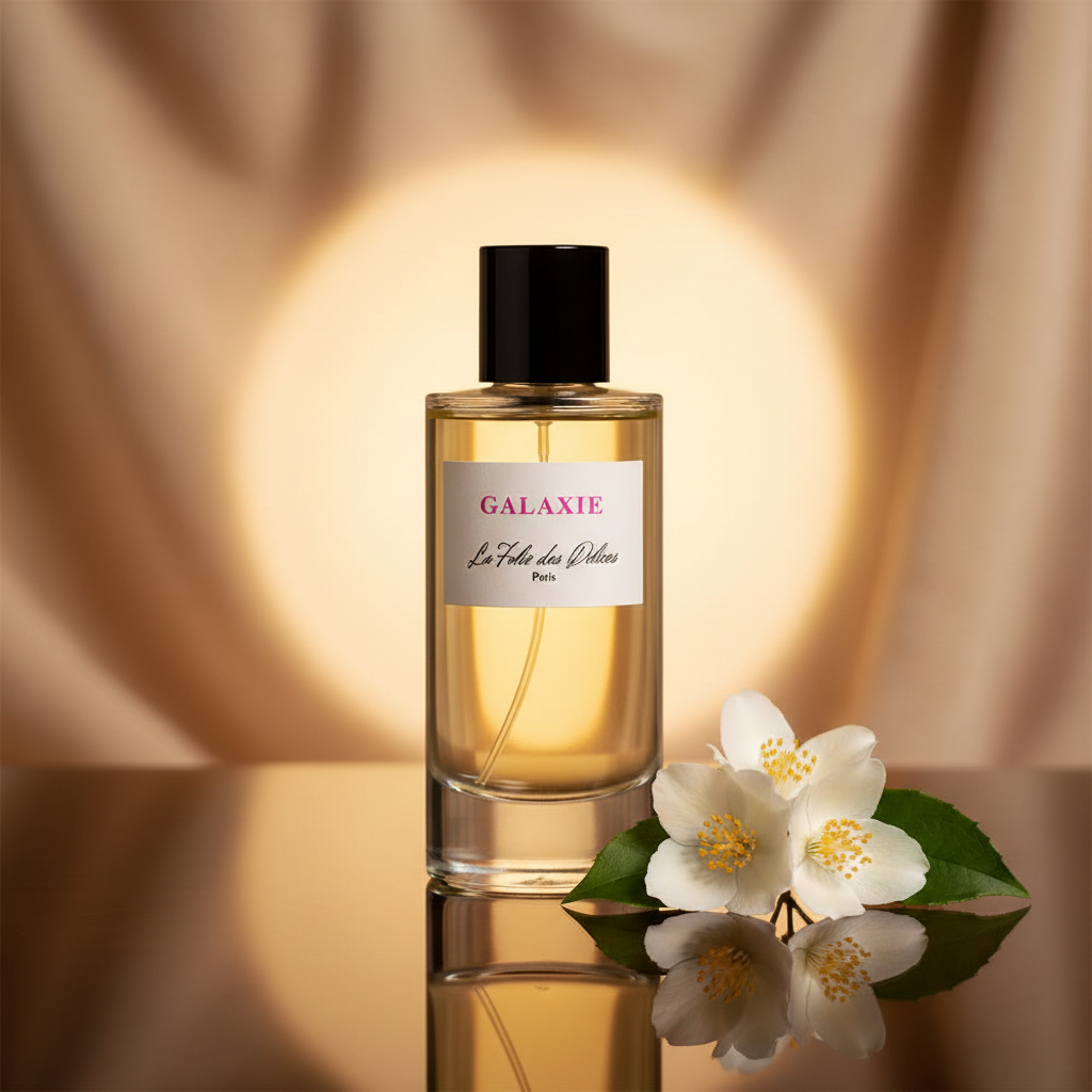 Galaxie Extrait de Parfum 50 ml met amberkleurige gloed en jasmijn