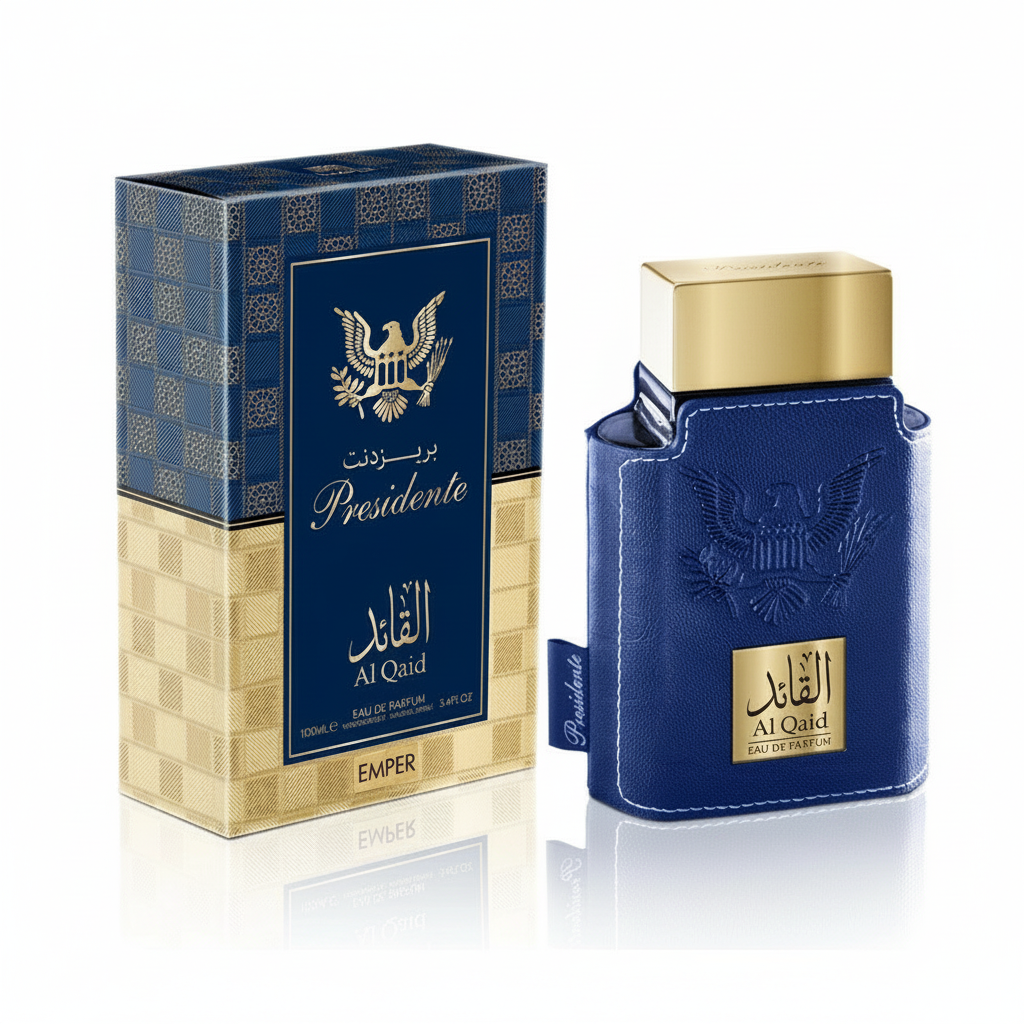 Presidente Al Qaid Eau de Parfum 100 ml fles en doos van Emper