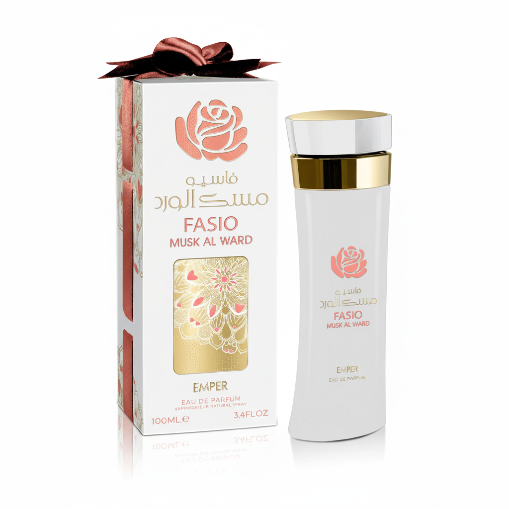 Emper Fasio Musk Al Ward Eau de Parfum 100 ml fles en originele doos