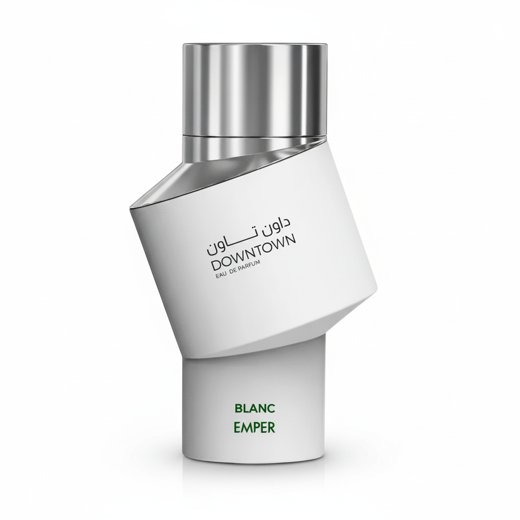 Emper Downtown Blanc Eau de Parfum 100 ml witte parfumfles