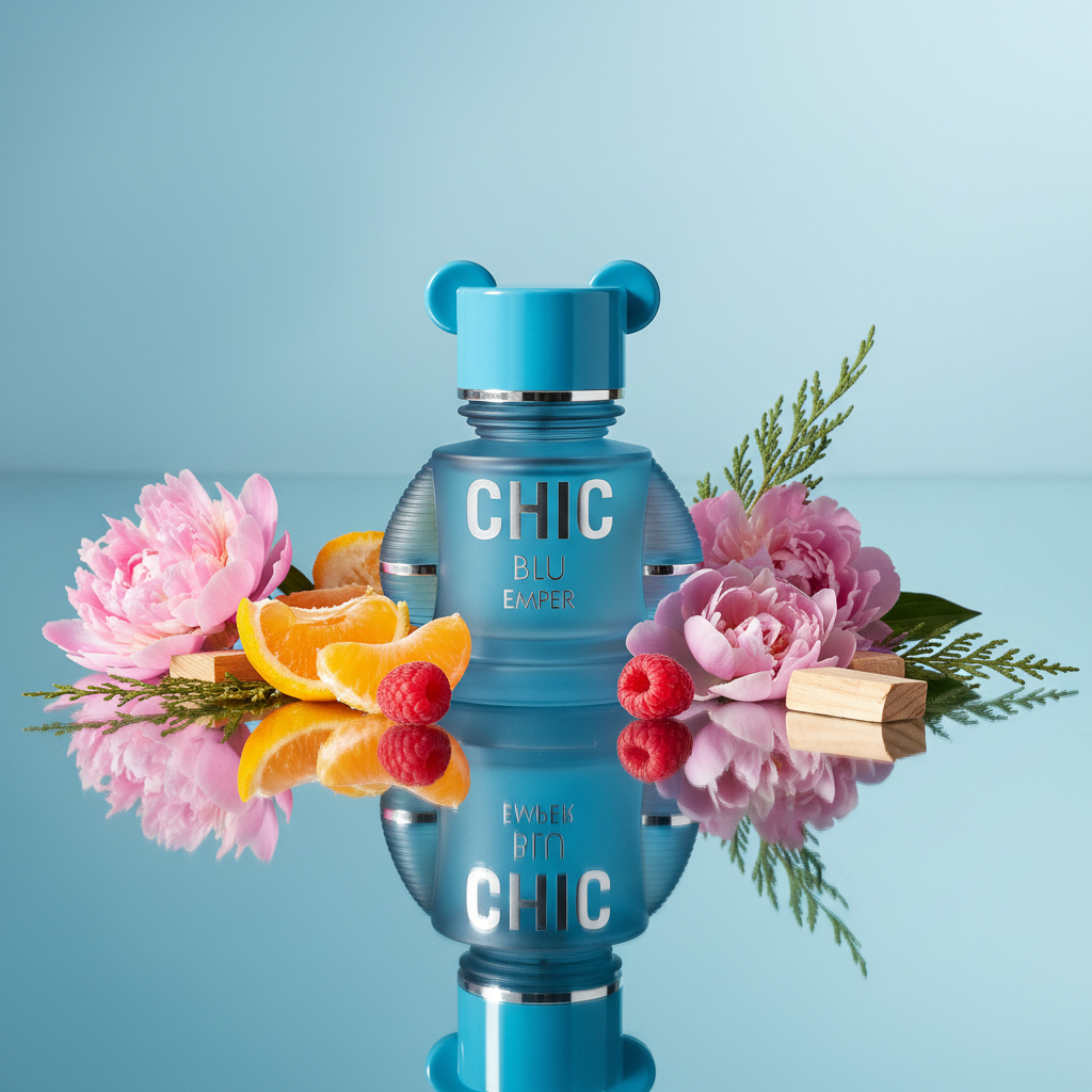 Emper Chic Blu Eau de Parfum 100 ml in frisse fruitige sfeer