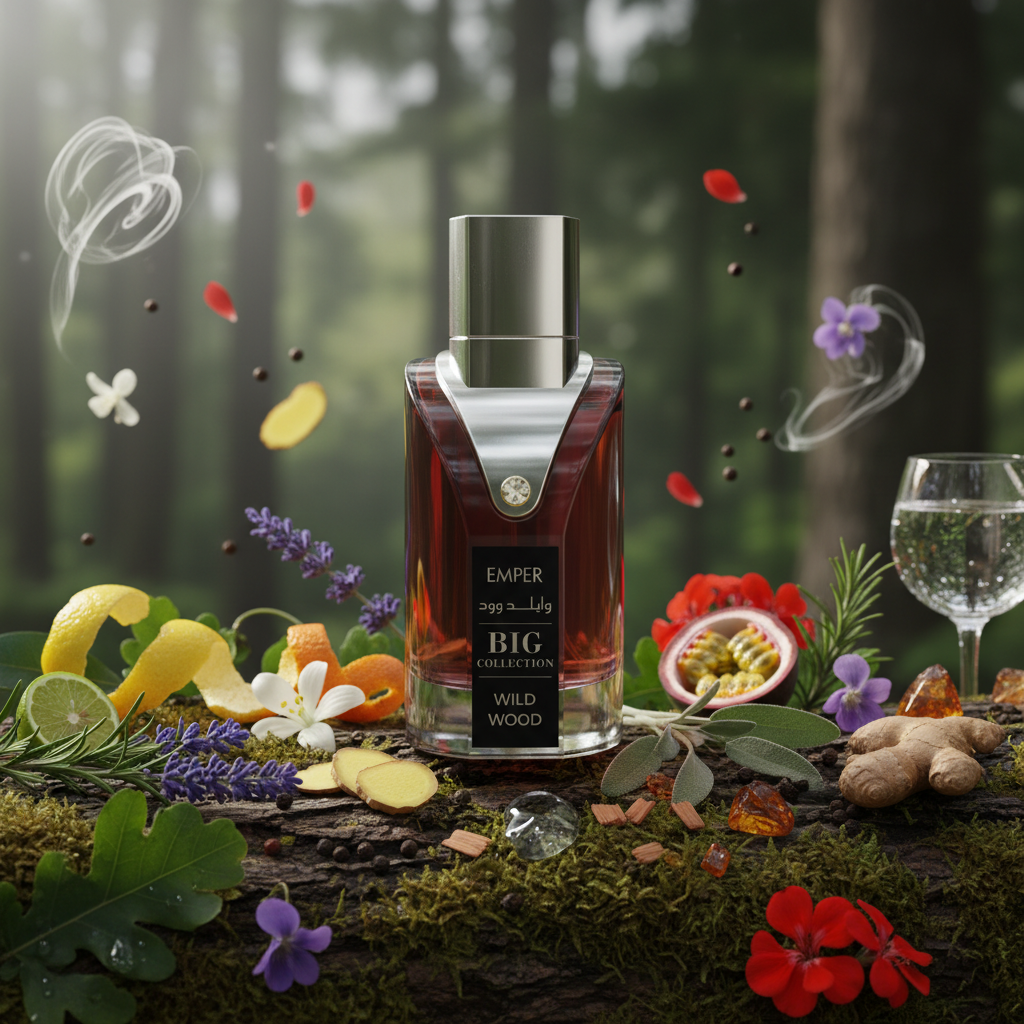 Emper Big Collection Wild Wood Eau de Parfum 100 ml in aromatische houtachtige bossfeer