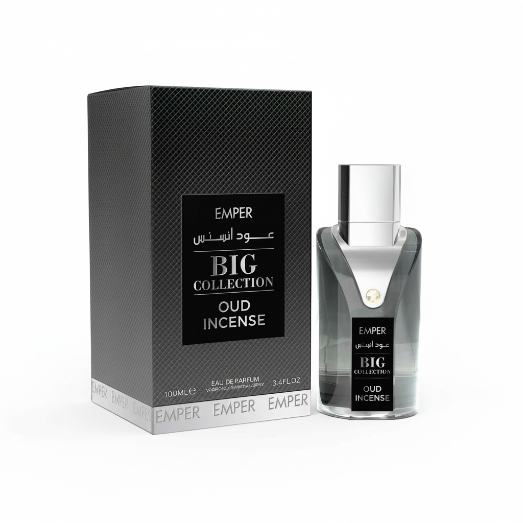 Emper Big Collection Oud Incense Eau de Parfum 100 ml fles en originele doos