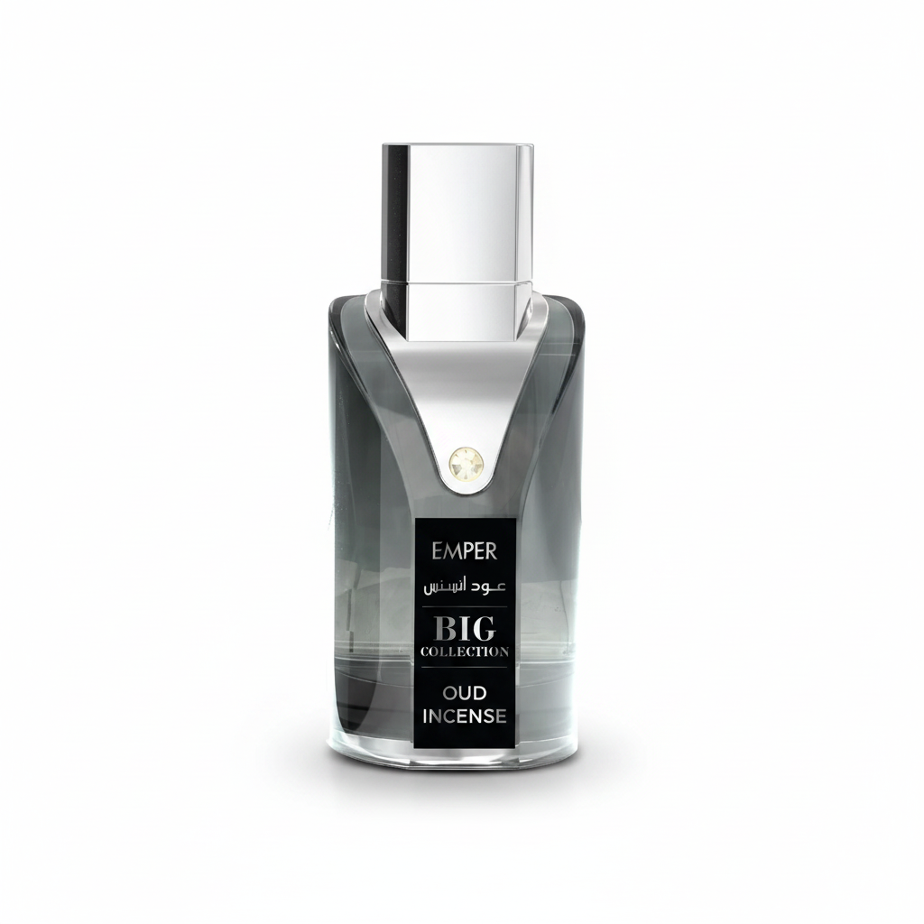 Emper Big Collection Oud Incense Eau de Parfum 100 ml rookgrijze parfumfles