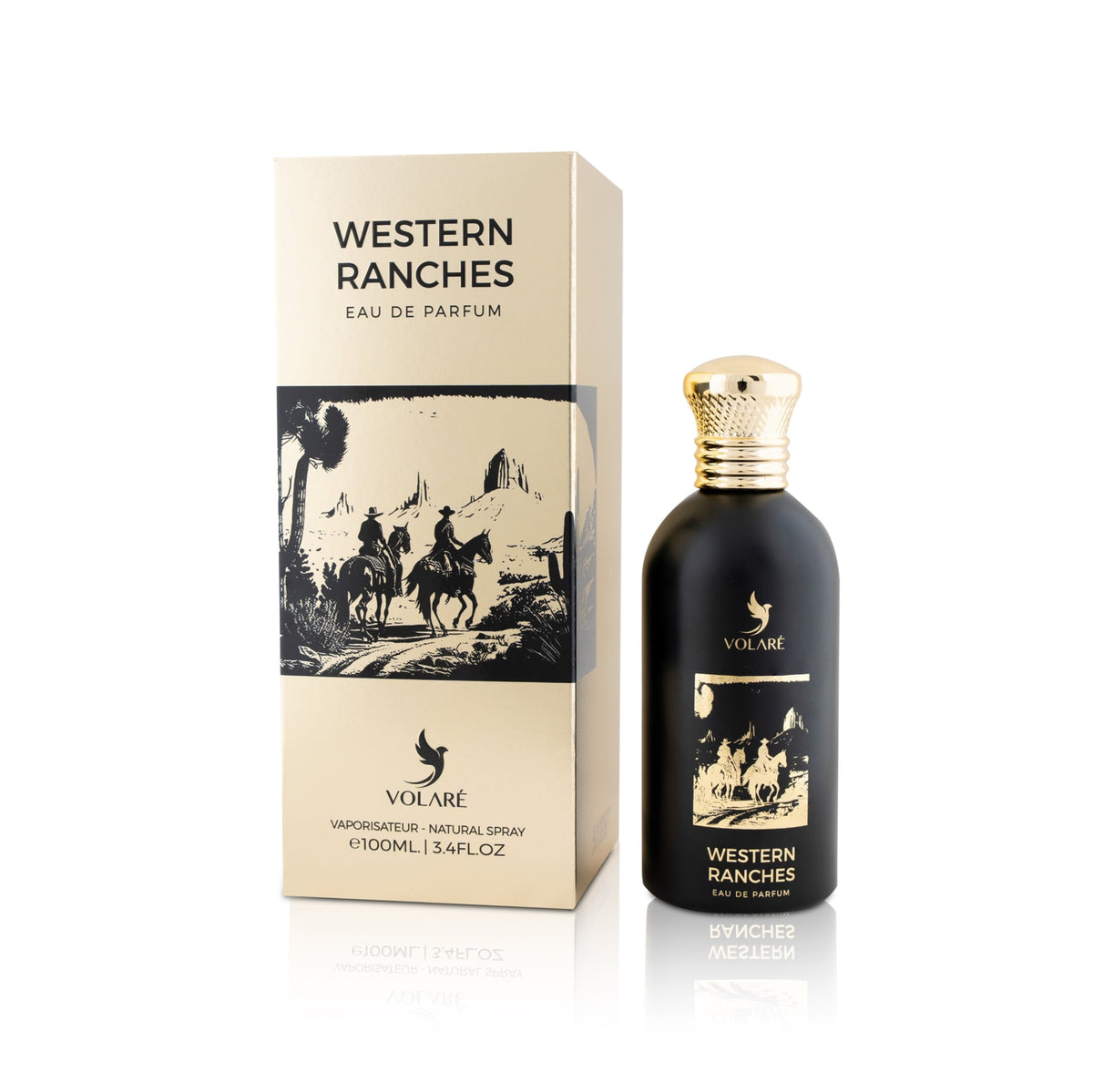 Western Ranches Eau de Parfum 100 ml Volaré met doos en fles