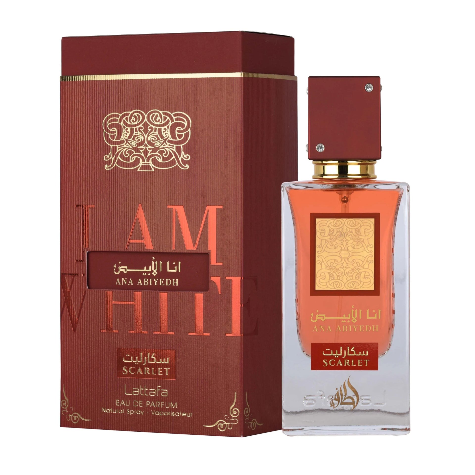 香水(女性用) Lattafa Ana abiyedh Scarlet Ana Abiyedh Scarlet 60ml EDP Damesparfum | Lattafa Dubai Niche Geur
