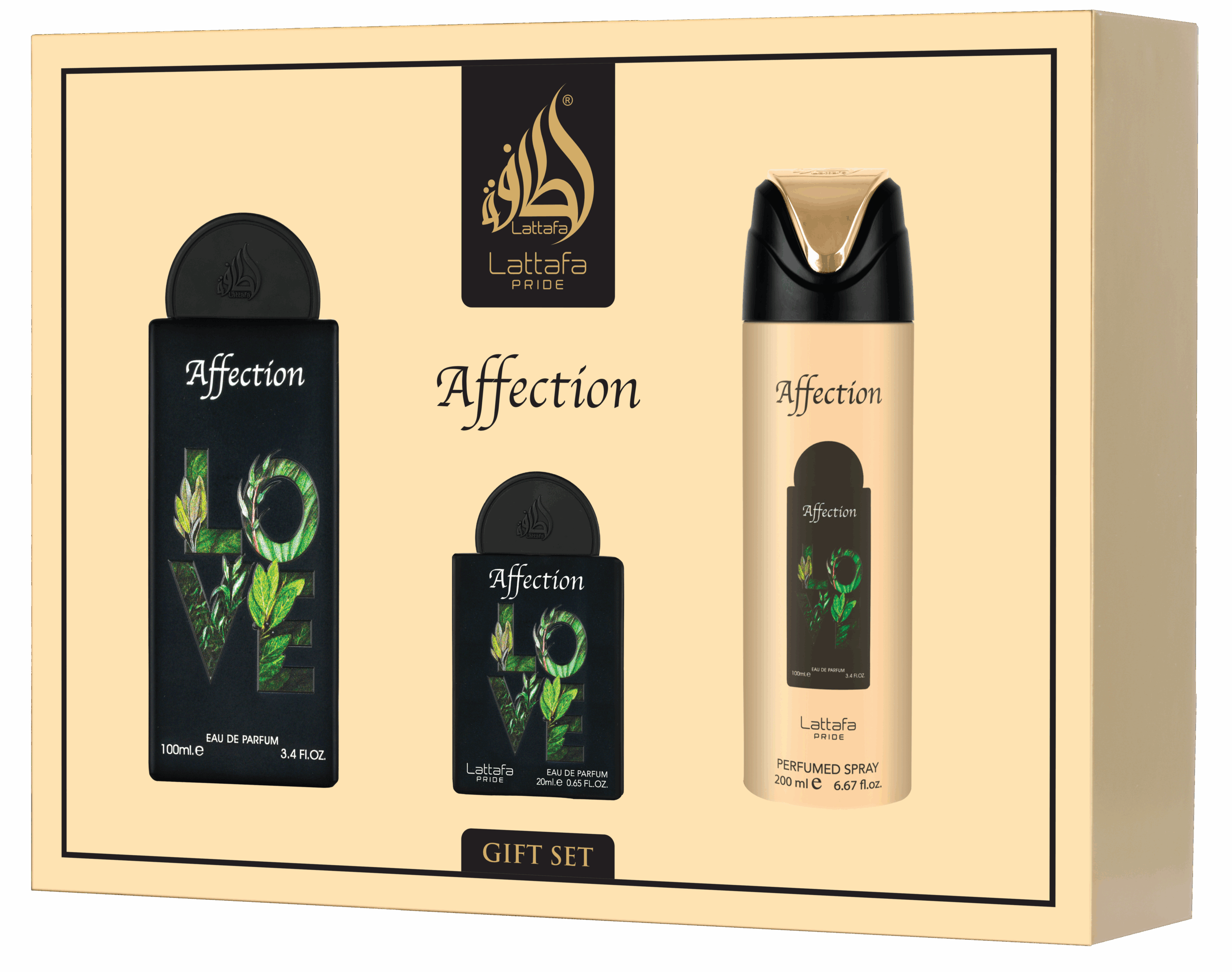 Affection - Lattafa Pride (3 Pcs Gift Set)