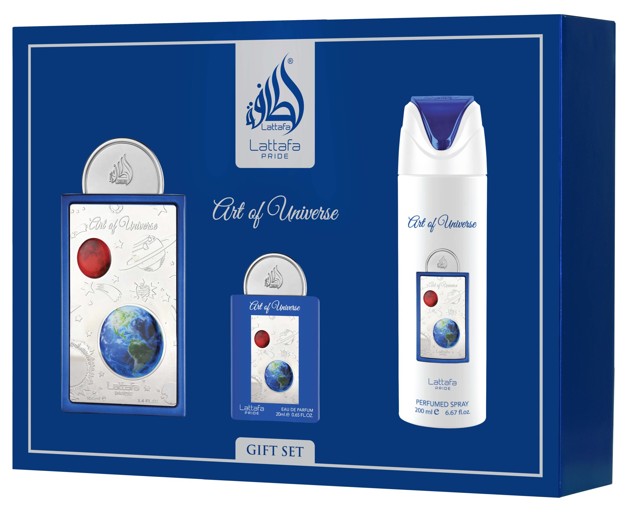 Art Of Universe - Lattafa Pride (3 Pcs Gift Set)