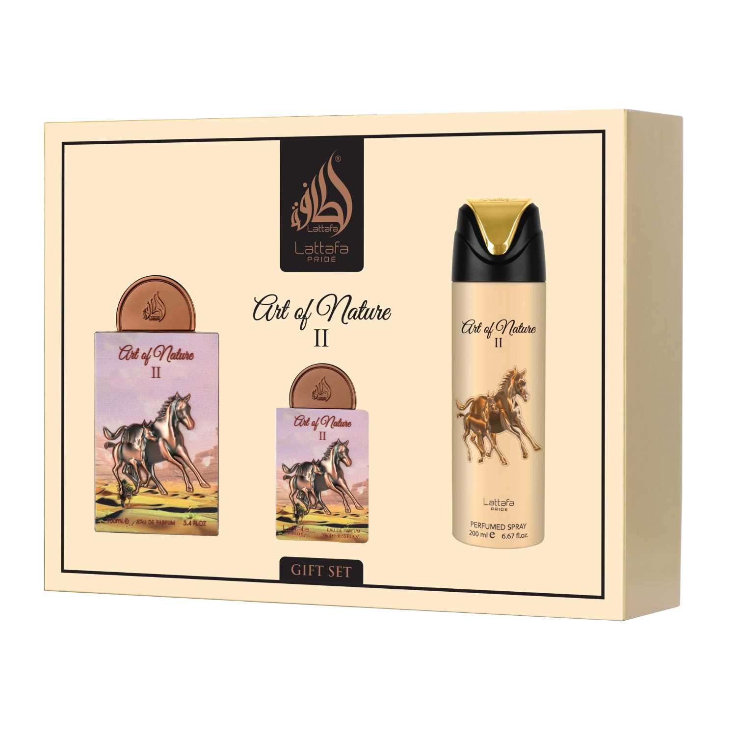 Art Of Nature II - Lattafa Pride (3 Pcs Gift Set)