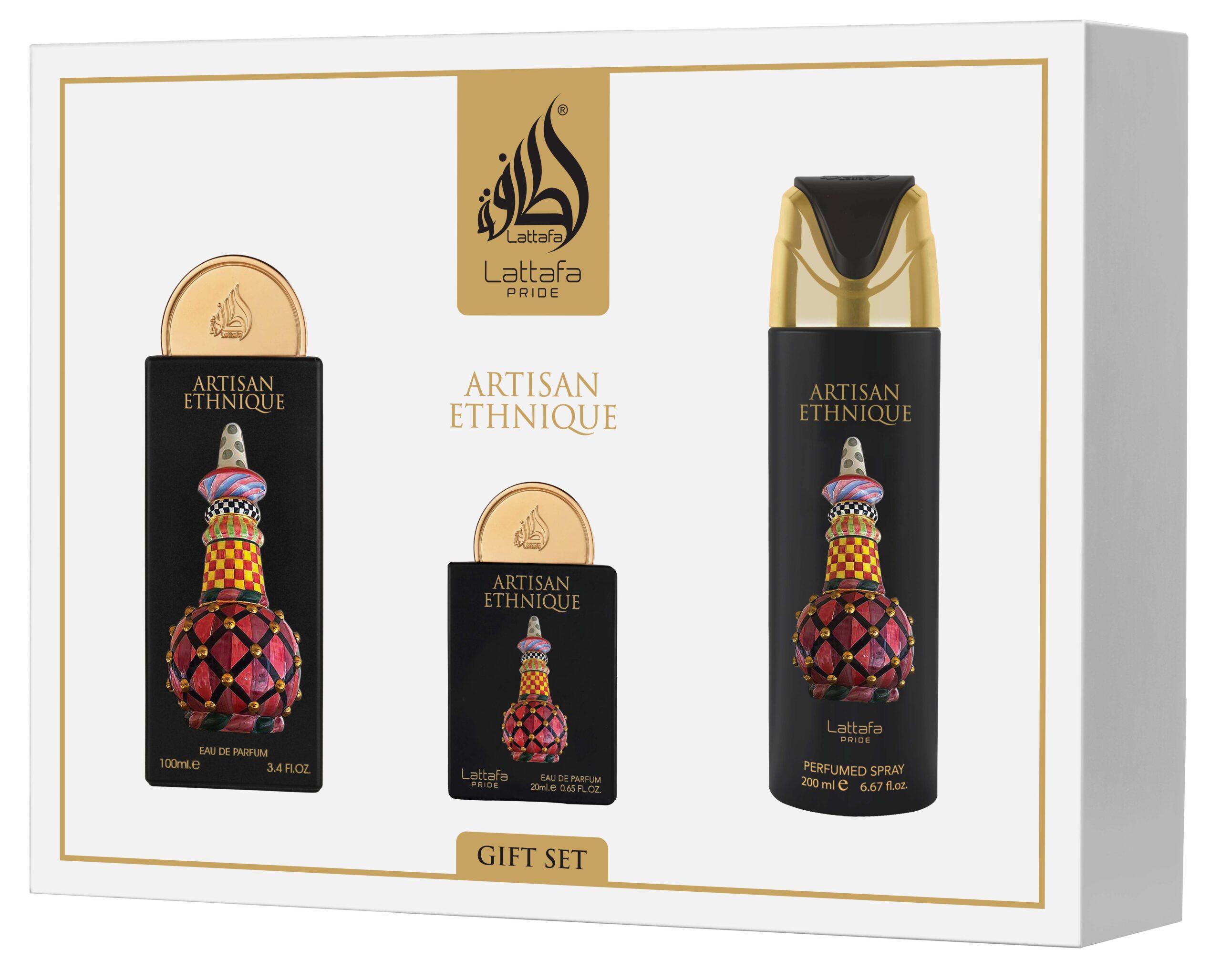 Artisan ethnique - Lattafa Pride (3 Pcs Gift Set)