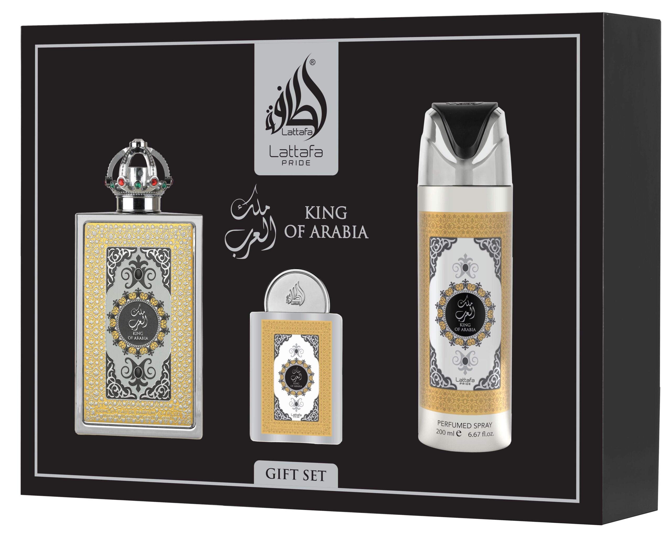 King of Arabia - Lattafa Pride (3 Pcs Gift Set)
