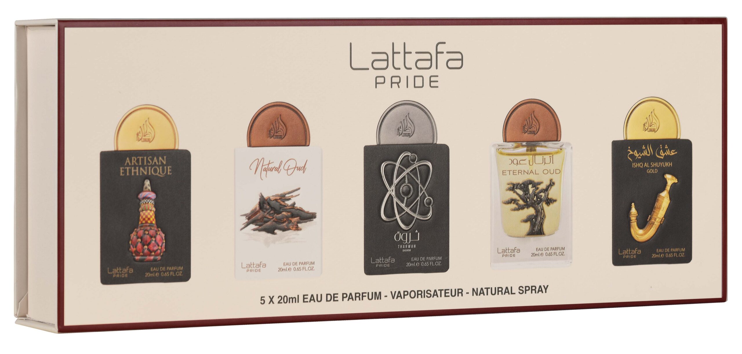 Lattafa Giftset Collection 5x20ML Box 2 - Lattafa Pride