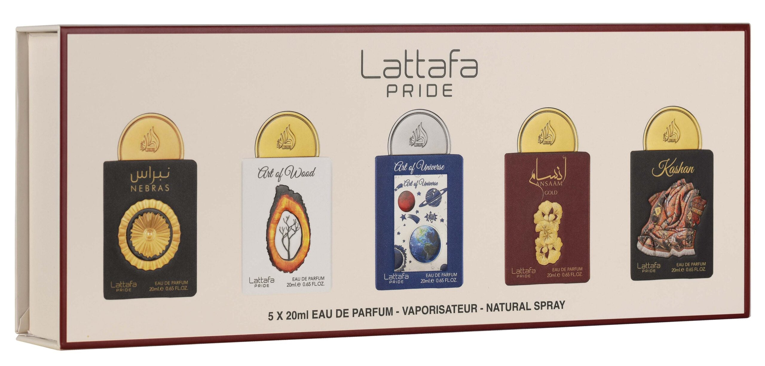 Lattafa Giftset Collection 5x20ML Box 3 - Lattafa Pride