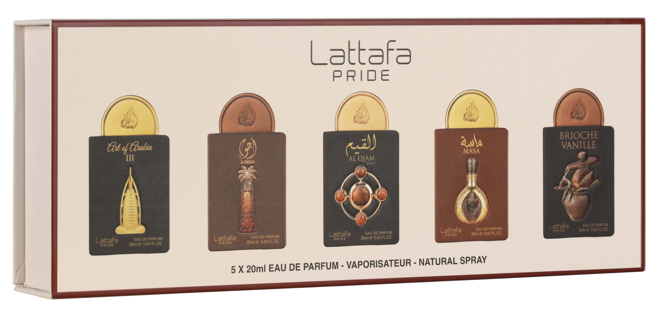 Lattafa Giftset Collection 5x20ML Box 4 - Lattafa Pride