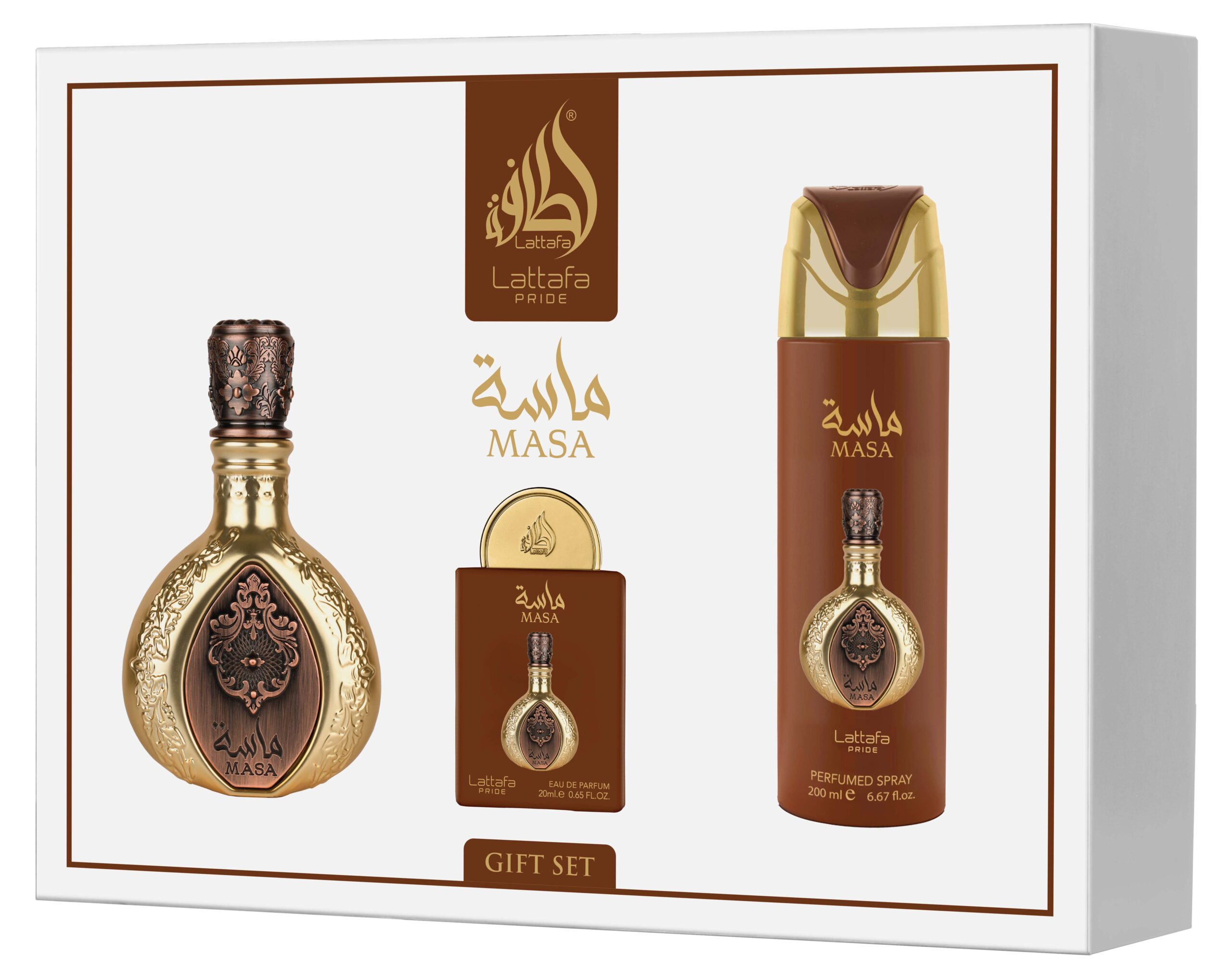 Masa - Lattafa Pride (3 Pcs Gift Set)