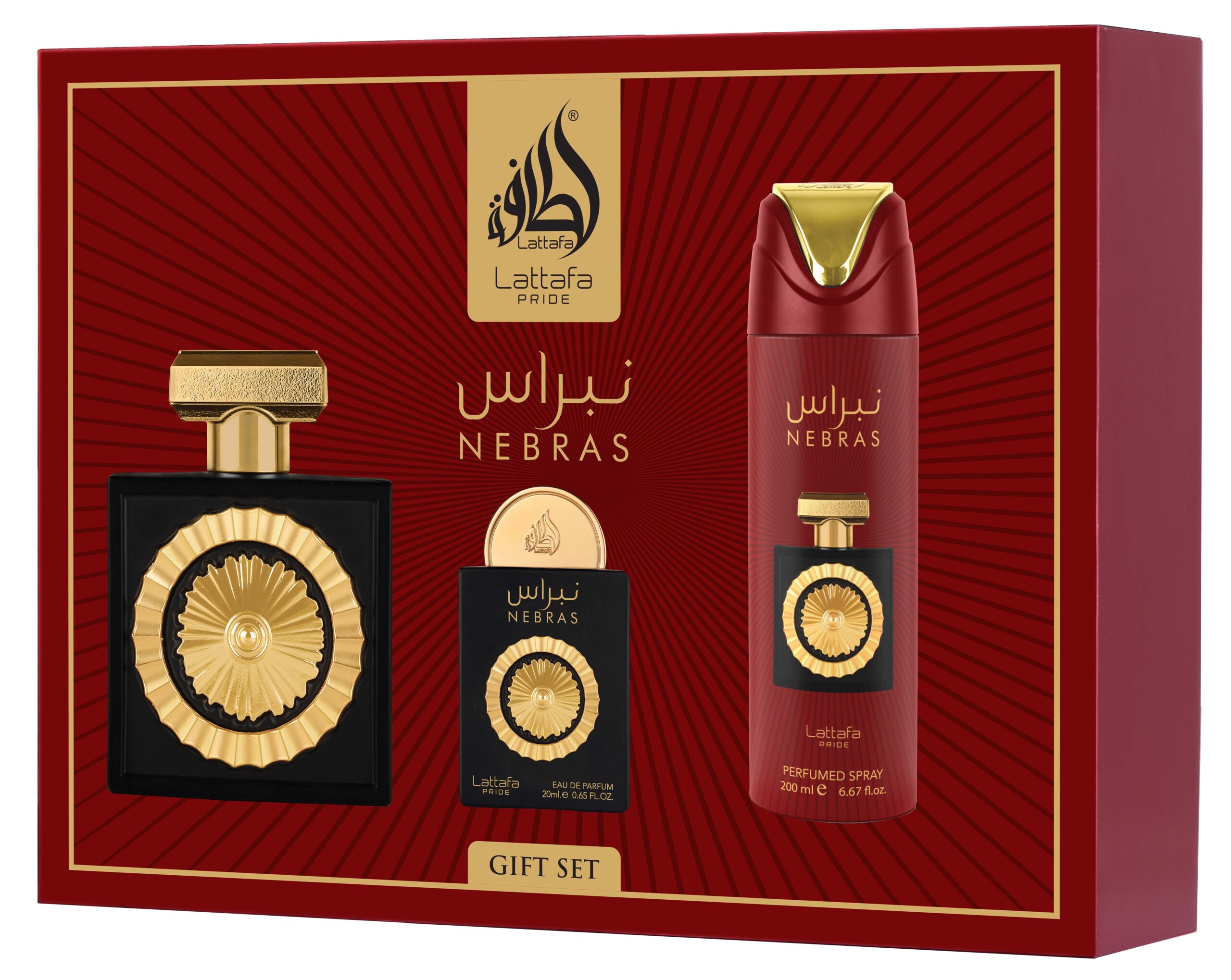 Nebras - Lattafa Pride (3 Pcs Gift Set)
