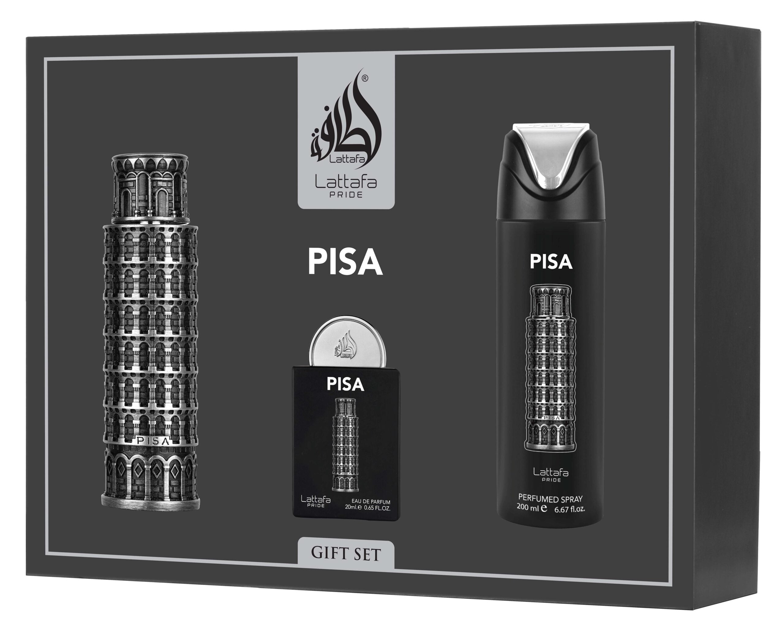 Pisa - Lattafa Pride (3 Pcs Gift Set)