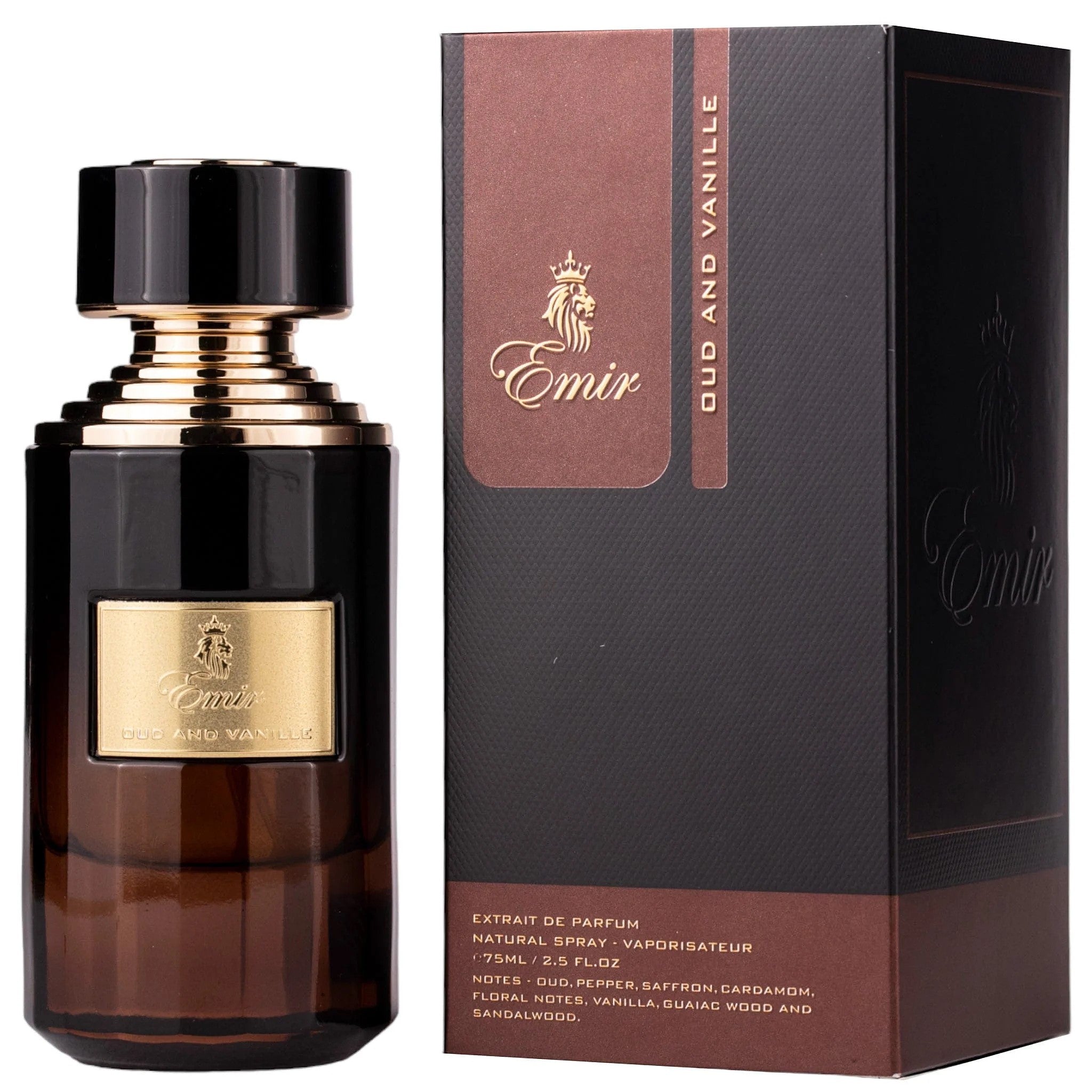 Paris Corner Emir OUD AND VANILLE Eau de Parfum 75ML