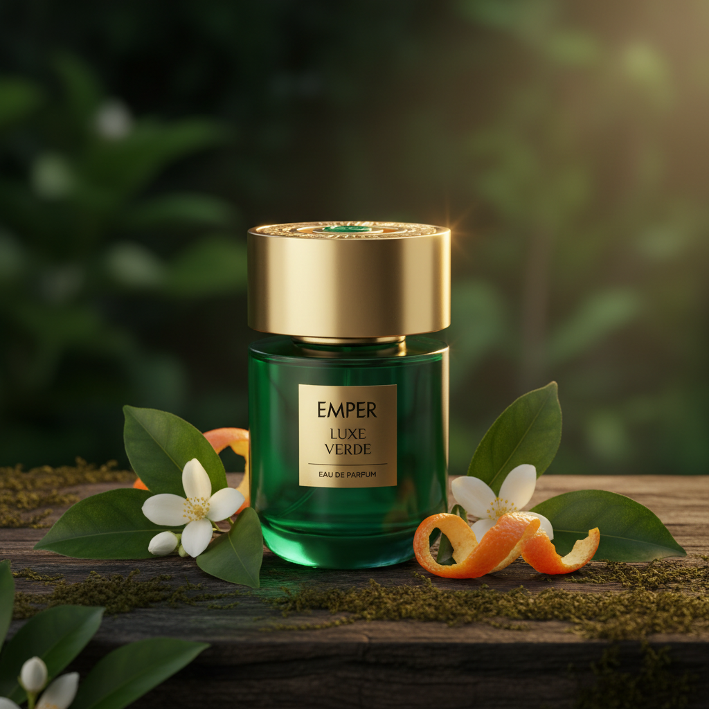 Emper Luxe Verde Eau de Parfum 100 ml in frisse botanische sfeer