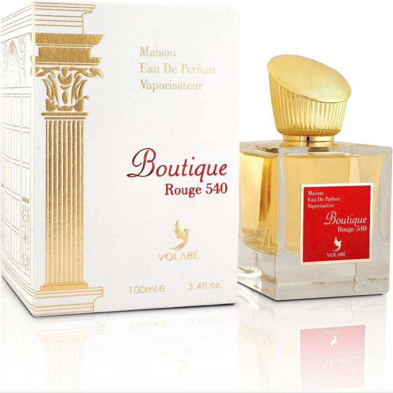 Volaré Boutique Rouge 540 Eau de Parfum 100 ml met verpakking en flacon