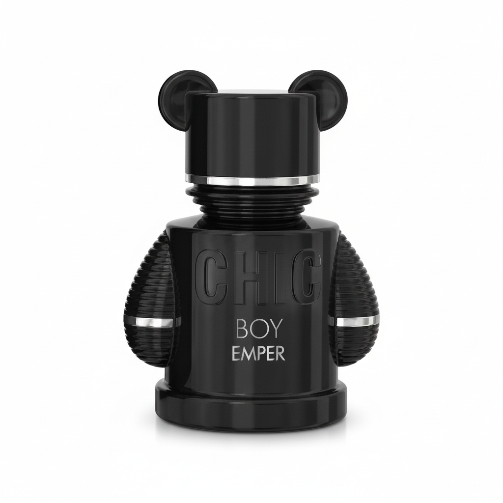 Emper Chic Boy Eau de Parfum 100 ml zwarte robotvormige parfumfles