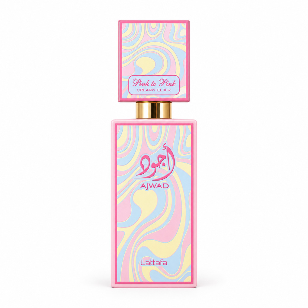 Lattafa Ajwad Pink to Pink Creamy Elixir Eau de Parfum 60 ml fles