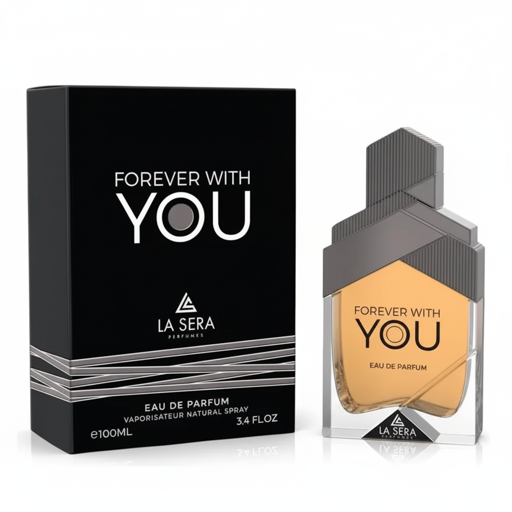 La Sera Forever With You Eau de Parfum 100 ml fles met originele zwarte verpakking