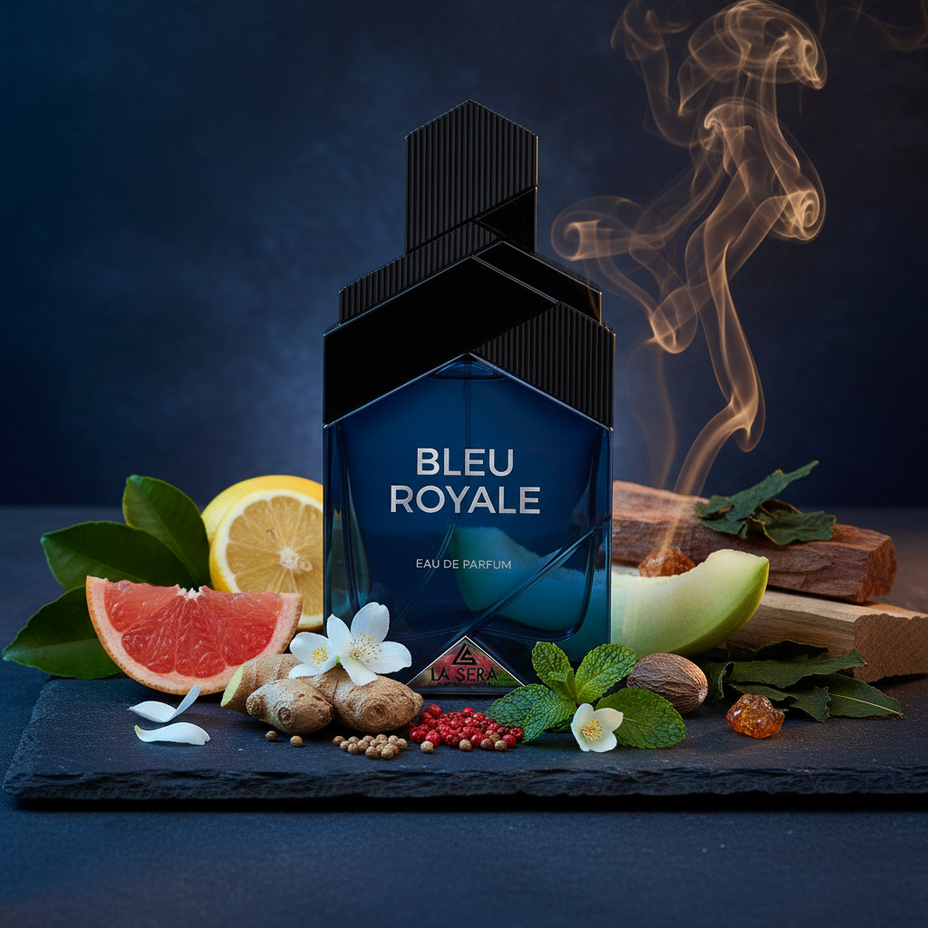 La Sera Bleu Royale Eau de Parfum 100 ml met citrus, munt, specerijen en houtnoten