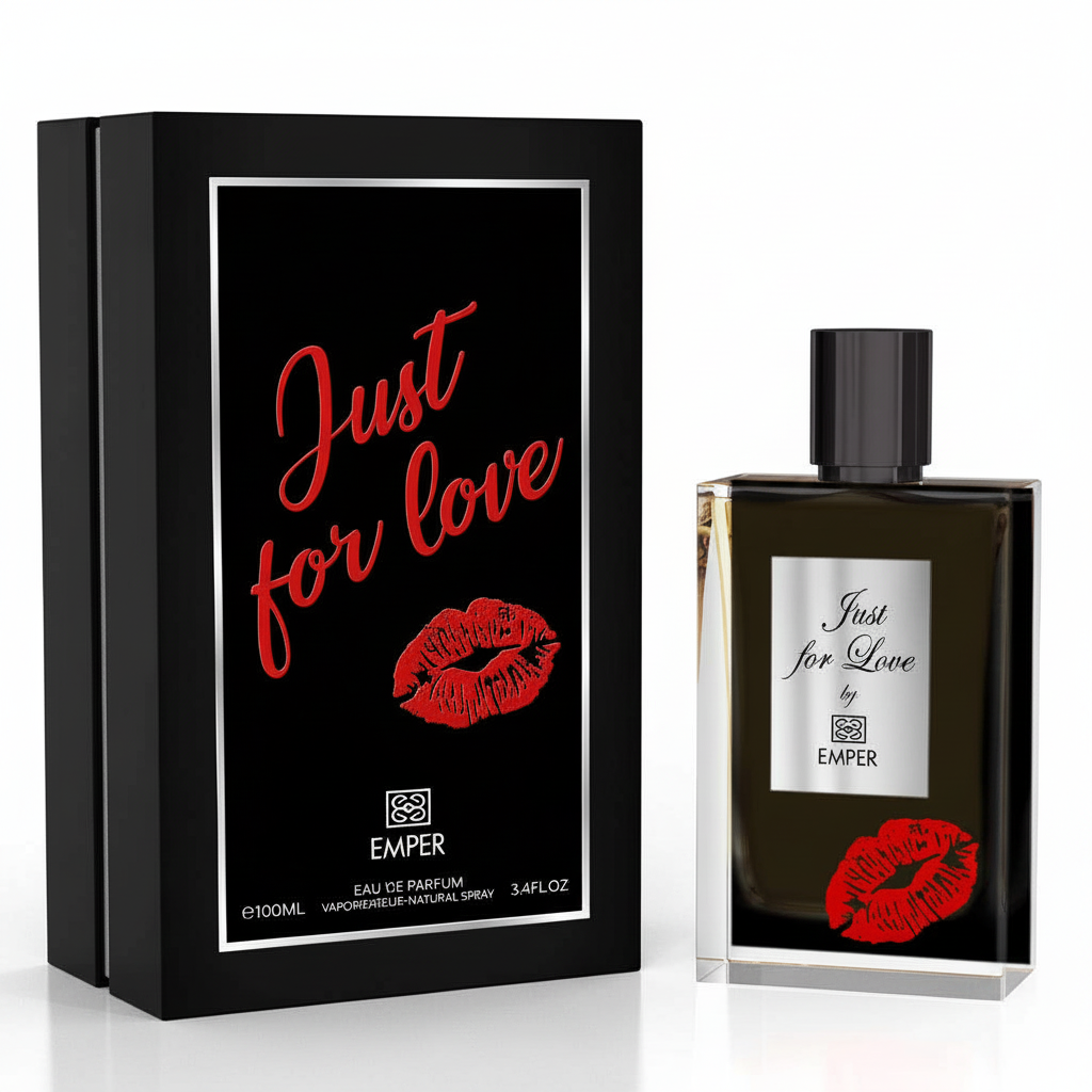 Just For Love Eau de Parfum 100 ml fles en doos van Emper