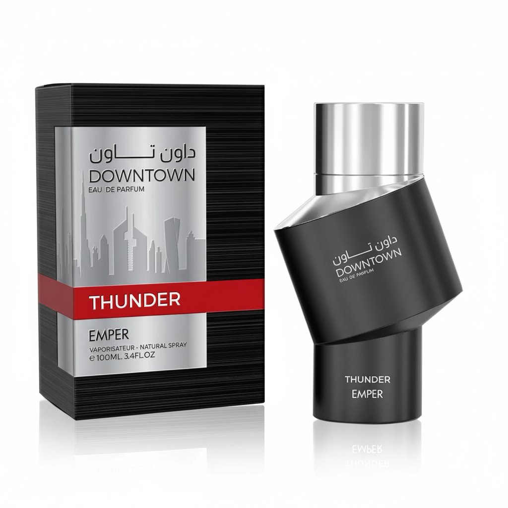 Emper Downtown Thunder Eau de Parfum 100 ml fles en originele doos