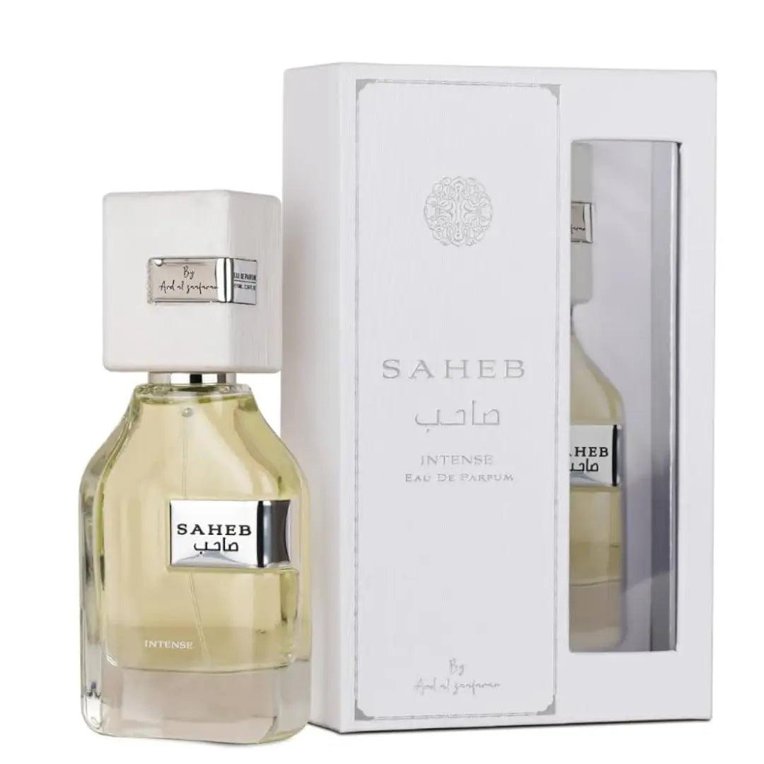 Ard Al Zaafaran Saheb Intense Eau de Parfum 70 ml, fles met originele witte doos
