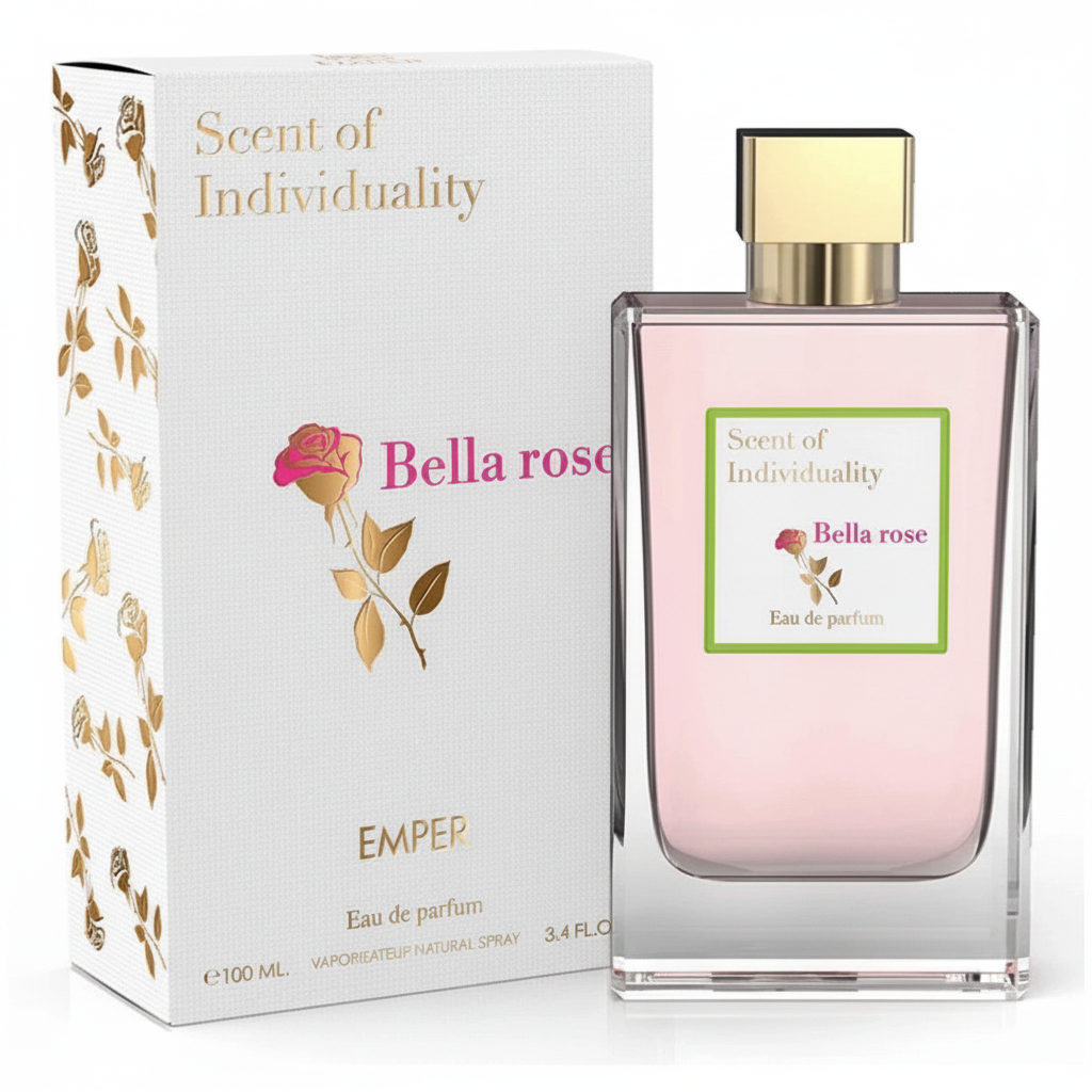Emper Bella Rose Eau de Parfum 100 ml fles en originele doos