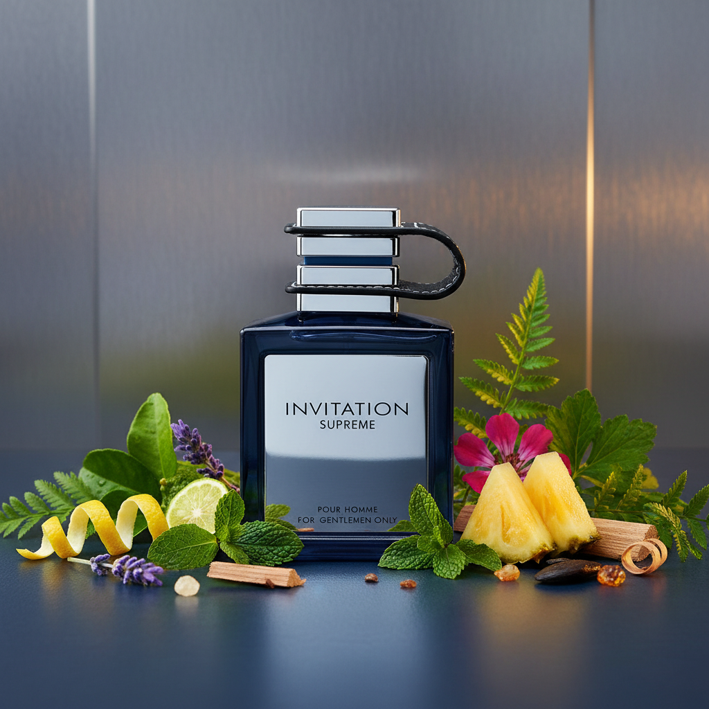 Emper Invitation Supreme Eau de Parfum 100 ml met citrus, munt, lavendel en houtnoten
