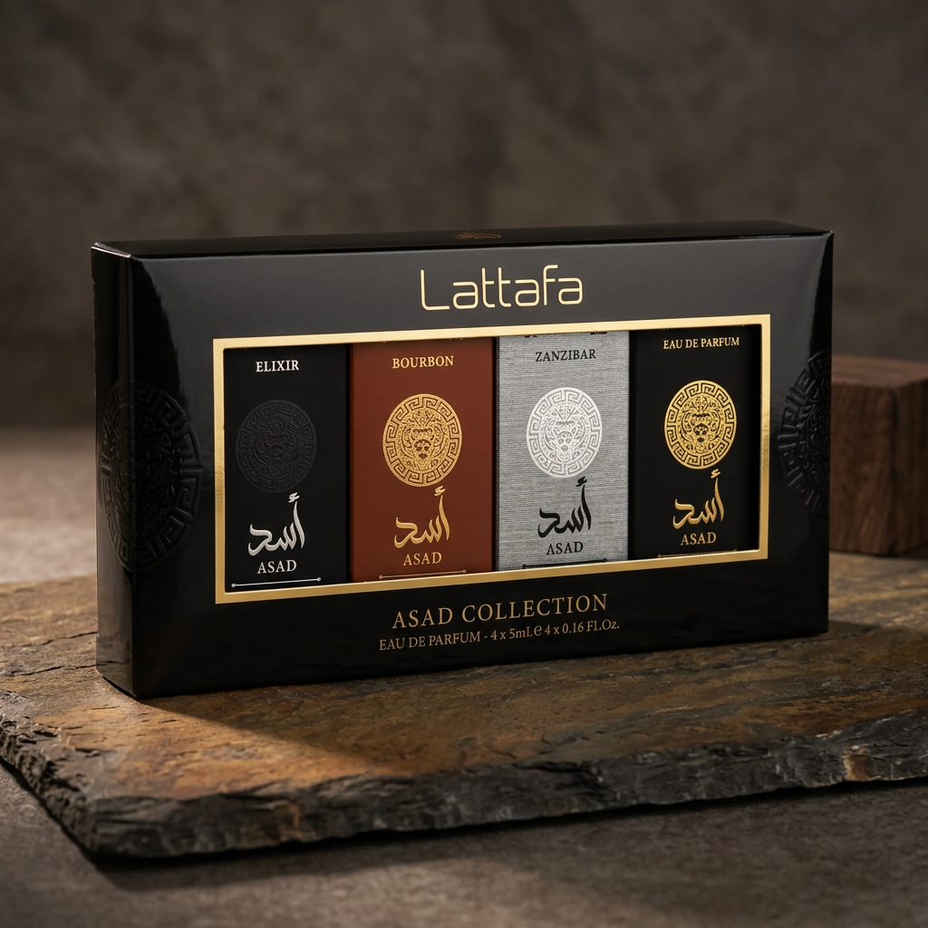 Lattafa Asad Mini Collection sierbeeld